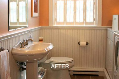 Bathroom with Washer & Dryer, Barnard Woodworks LLC, Quality Carpentry & Contracting Services